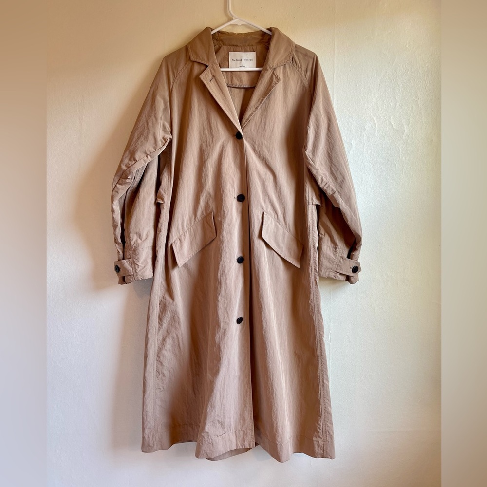 Aritzia Tan Trench Coat